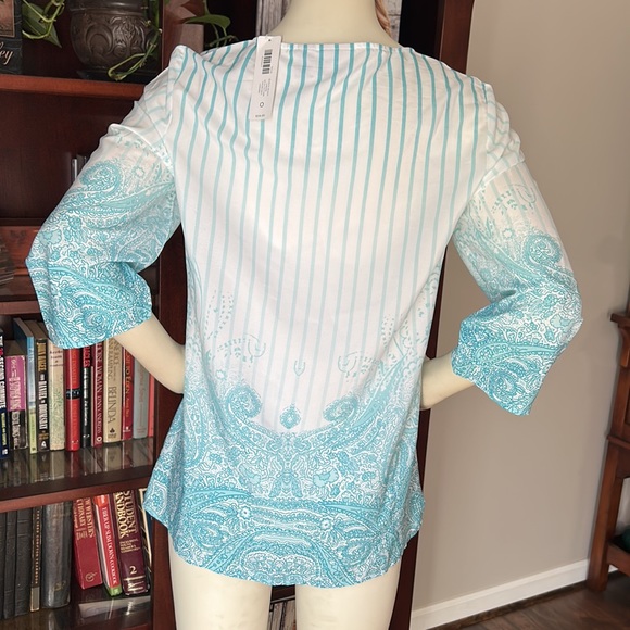 NWT Chicos 3/4 sleeve top - Picture 4 of 7